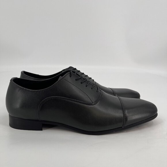 I.n.c. International Concepts Men\'s Silas Cap Toe Oxford Dress Shoe US12 Black main image 12